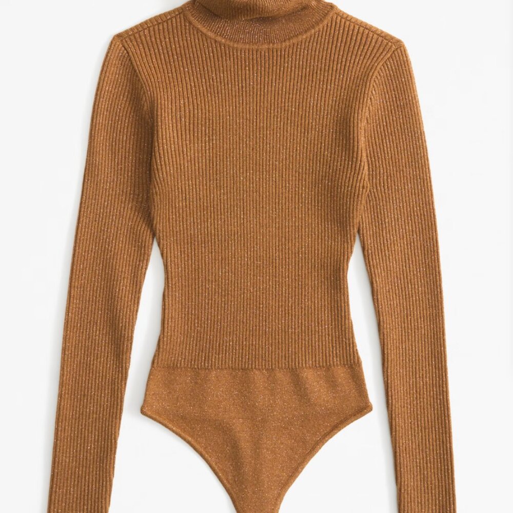 Abercrombie & Fitch - Soft AF Collection Turtleneck Sweater Bodysuit